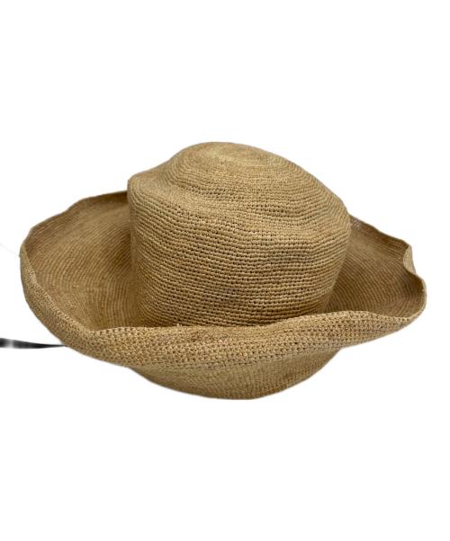 shinonagumo（シノナグモ）shinonagumo (シノナグモ) ラフィアハット ナチュラルの古着・服飾アイテム