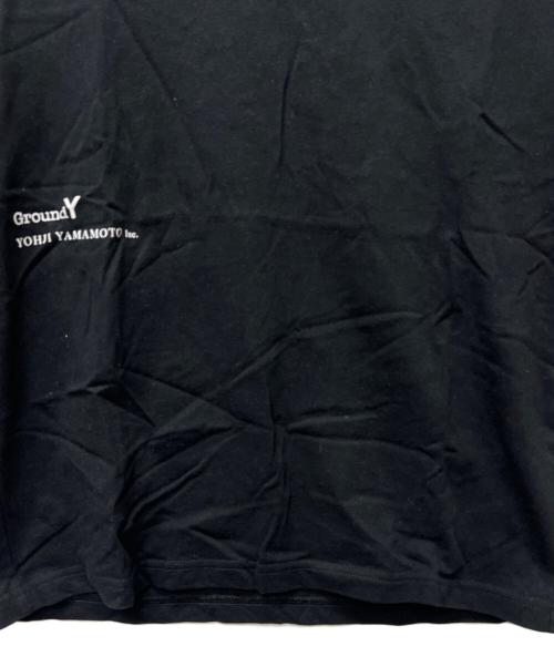 New Era（ニューエラ）New Era (ニューエラ) GROUND Y (グラウンドワイ) 長袖カットソー ブラック サイズ:Mの古着・服飾アイテム