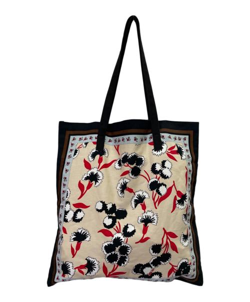 MARNI（マルニ）MARNI (マルニ) バンダナトート ブラック×ベージュの古着・服飾アイテム