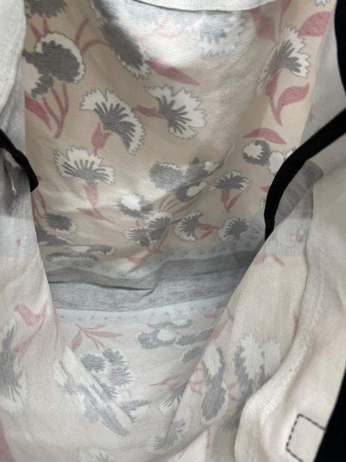 MARNI（マルニ）MARNI (マルニ) バンダナトート ブラック×ベージュの古着・服飾アイテム