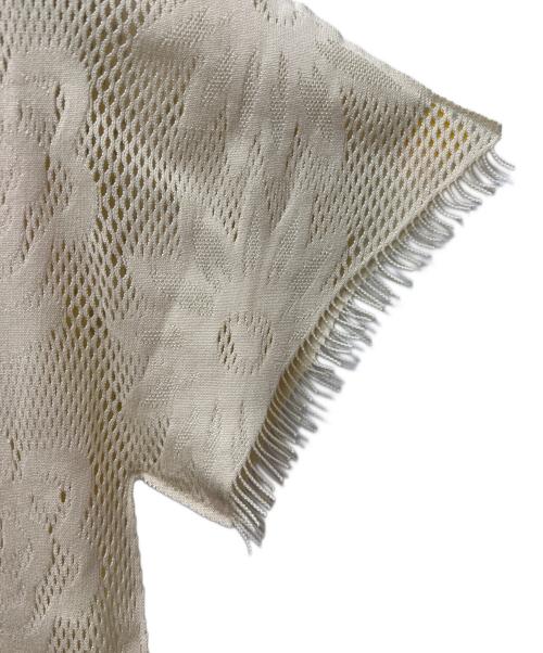 PLEATS PLEASE（プリーツプリーズ）PLEATS PLEASE (プリーツプリーズ) 半袖カットソー ベージュ サイズ:3の古着・服飾アイテム