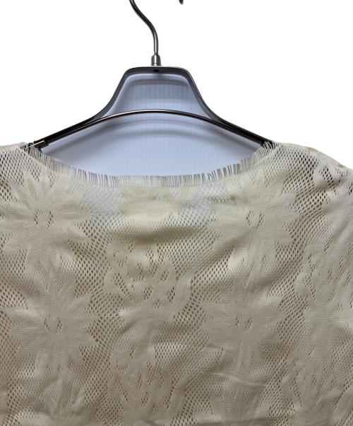 PLEATS PLEASE（プリーツプリーズ）PLEATS PLEASE (プリーツプリーズ) 半袖カットソー ベージュ サイズ:3の古着・服飾アイテム