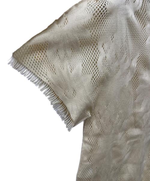 PLEATS PLEASE（プリーツプリーズ）PLEATS PLEASE (プリーツプリーズ) 半袖カットソー ベージュ サイズ:3の古着・服飾アイテム