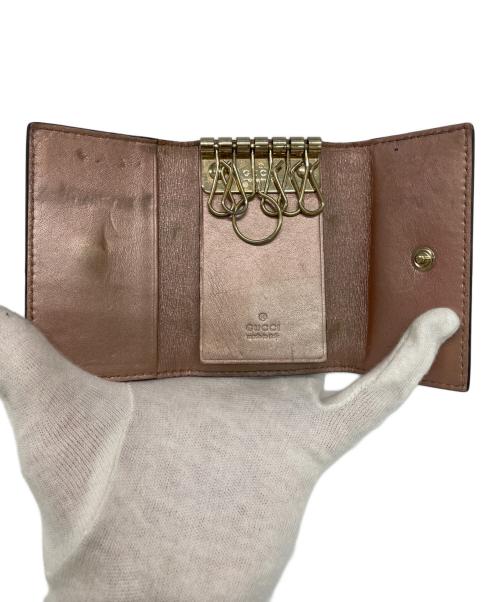 GUCCI（グッチ）GUCCI (グッチ) キーケース ピンクの古着・服飾アイテム