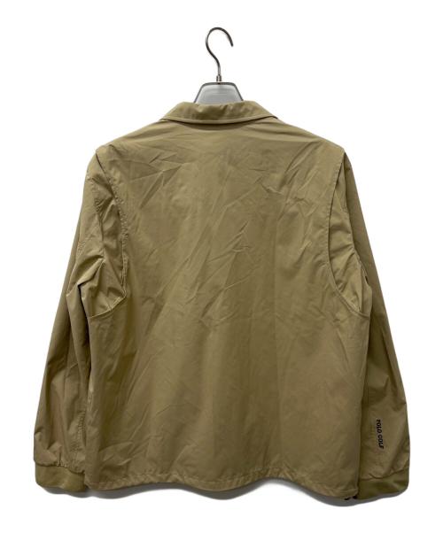 POLO GOLF RALPH LAUREN（ポロ ゴルフ ラルフローレン）POLO GOLF RALPH LAUREN (ポロ ゴルフ ラルフローレン) コーチジャケット ベージュ サイズ:Lの古着・服飾アイテム