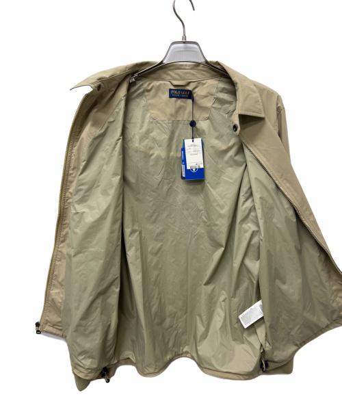 POLO GOLF RALPH LAUREN（ポロ ゴルフ ラルフローレン）POLO GOLF RALPH LAUREN (ポロ ゴルフ ラルフローレン) コーチジャケット ベージュ サイズ:Lの古着・服飾アイテム
