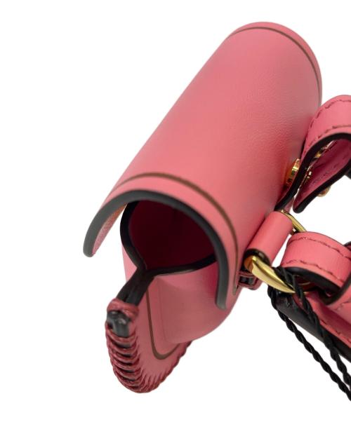 FENDI（フェンディ）FENDI (フェンディ) ショルダーポーチ ピンクの古着・服飾アイテム