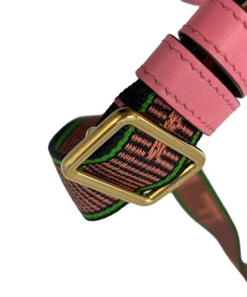 FENDI（フェンディ）FENDI (フェンディ) ショルダーポーチ ピンクの古着・服飾アイテム