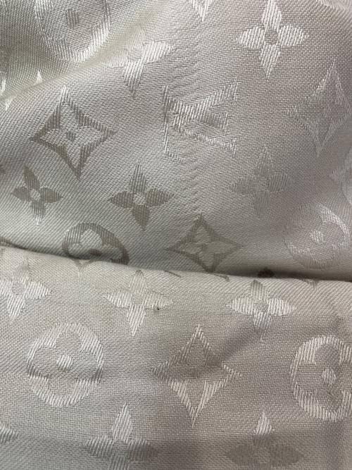 LOUIS VUITTON（ルイ ヴィトン）LOUIS VUITTON (ルイ ヴィトン) ショール グレーの古着・服飾アイテム