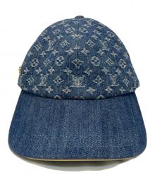 LOUIS VUITTON（ルイ ヴィトン）の古着「キャップ」｜インディゴ