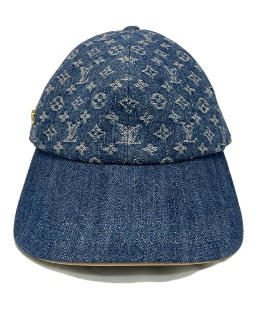 LOUIS VUITTON（ルイ ヴィトン）LOUIS VUITTON (ルイ ヴィトン) キャップ インディゴの古着・服飾アイテム