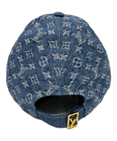 LOUIS VUITTON（ルイ ヴィトン）LOUIS VUITTON (ルイ ヴィトン) キャップ インディゴの古着・服飾アイテム