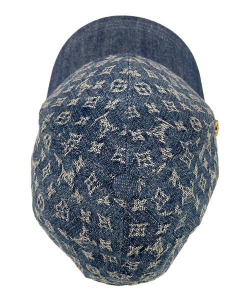 LOUIS VUITTON（ルイ ヴィトン）LOUIS VUITTON (ルイ ヴィトン) キャップ インディゴの古着・服飾アイテム