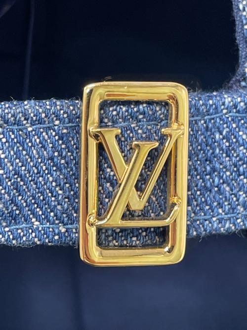 LOUIS VUITTON（ルイ ヴィトン）LOUIS VUITTON (ルイ ヴィトン) キャップ インディゴの古着・服飾アイテム