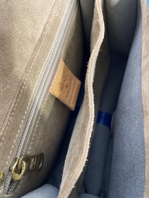 IL BISONTE（イル ビゾンテ）IL BISONTE (イル ビゾンテ) ショルダーバッグ ブルーの古着・服飾アイテム