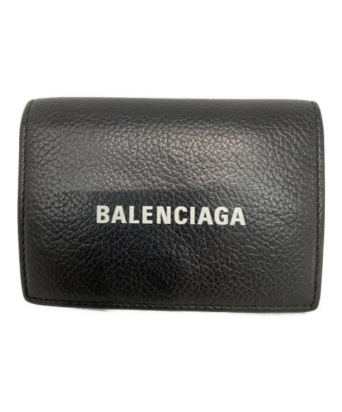 BALENCIAGA（バレンシアガ）BALENCIAGA (バレンシアガ) コンパクトウォレット ブラックの古着・服飾アイテム