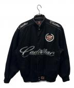 JH Designジェイエイチデザイン）の古着「レーシングジャケット」｜ブラック