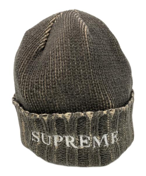 SUPREME（シュプリーム）SUPREME (シュプリーム) ニット帽 ブラウンの古着・服飾アイテム