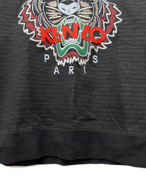 KENZO（ケンゾー）KENZO (ケンゾー) クルーネックスウェット ブラック サイズ:XLの古着・服飾アイテム