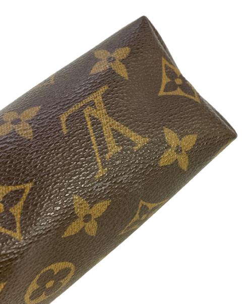 LOUIS VUITTON（ルイ ヴィトン）LOUIS VUITTON (ルイ ヴィトン) コスメポーチ ブラウンの古着・服飾アイテム