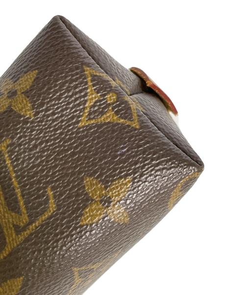 LOUIS VUITTON（ルイ ヴィトン）LOUIS VUITTON (ルイ ヴィトン) コスメポーチ ブラウンの古着・服飾アイテム
