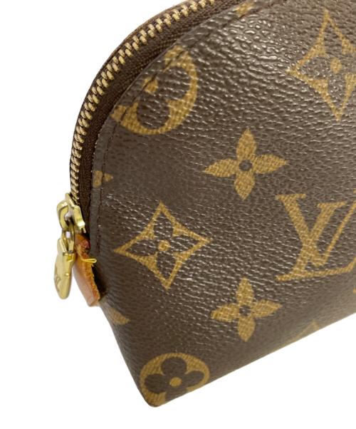 LOUIS VUITTON（ルイ ヴィトン）LOUIS VUITTON (ルイ ヴィトン) コスメポーチ ブラウンの古着・服飾アイテム
