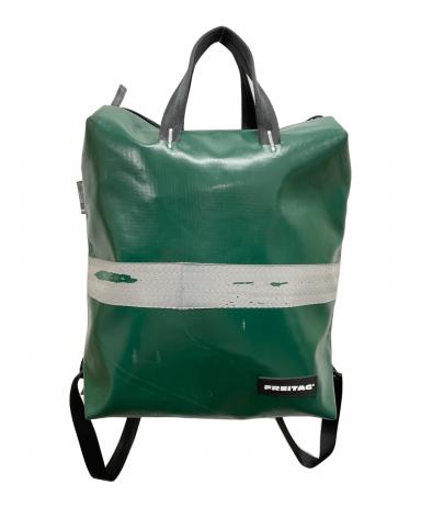 FREITAG グリーン リュック　破損あり FREITAG フライターグ リュック バックパック 旧型