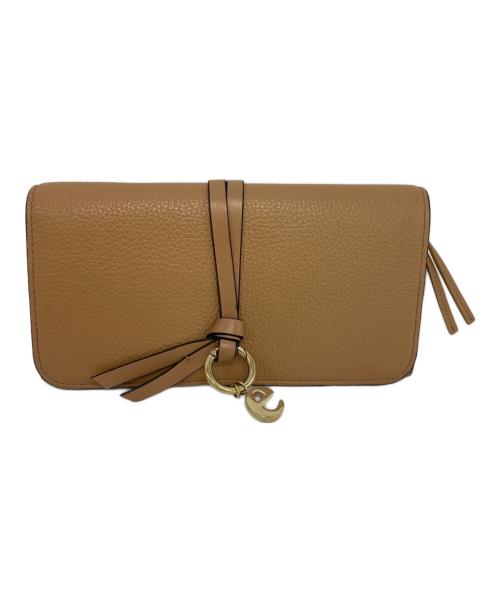 Chloe（クロエ）Chloe (クロエ) 長財布 ベージュの古着・服飾アイテム