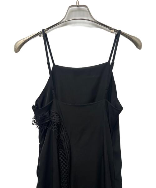 UN3D.（アンスリード）UN3D. (アンスリード) キャミソールワンピース ブラック サイズ:36の古着・服飾アイテム
