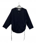 MIKAGE SHINミカゲ シン）の古着「シアートップス カットソー」｜ネイビー