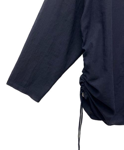 MIKAGE SHIN（ミカゲ シン）MIKAGE SHIN (ミカゲ シン) シアートップス カットソー ネイビー サイズ:2の古着・服飾アイテム