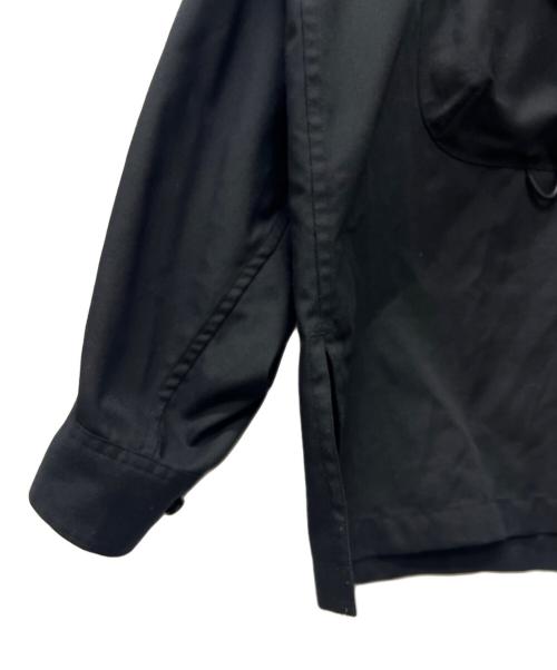 DAIWA PIER39（ダイワ ピア39）DAIWA PIER39 (ダイワ ピア39) SPORTS OPEN COLLAR SHIRT L/S ブラック サイズ:Mの古着・服飾アイテム