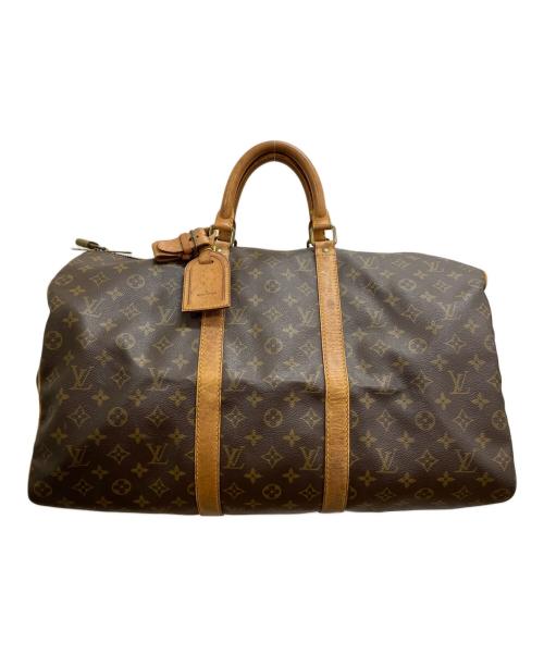 LOUIS VUITTON（ルイ ヴィトン）LOUIS VUITTON (ルイ ヴィトン) トラベルバッグ ブラウン サイズ:50の古着・服飾アイテム
