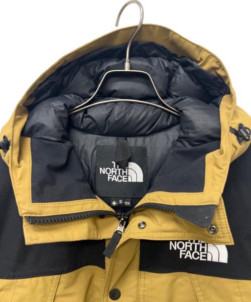 THE NORTH FACE（ザ ノース フェイス）THE NORTH FACE (ザ ノース フェイス) ダウンジャケット ブラック×ベージュ サイズ:Sの古着・服飾アイテム