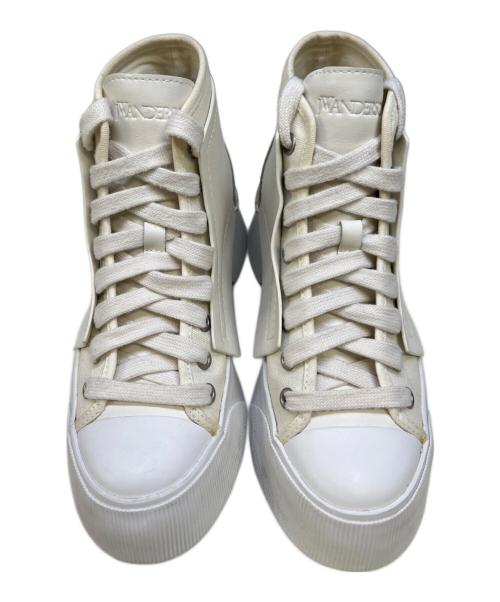 J.W.ANDERSON（ジェイダブリューアンダーソン）J.W.ANDERSON (ジェイダブリューアンダーソン) スニーカー ホワイト サイズ:37の古着・服飾アイテム