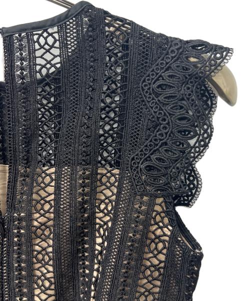 CELFORD（セルフォード）CELFORD (セルフォード) ノースリーブワンピース ブラック サイズ:38の古着・服飾アイテム