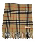 Burberry'sバーバリー）の古着「マフラー」｜ブラウン×ブラック