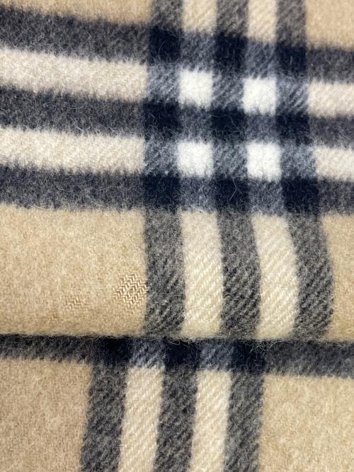 Burberry's（バーバリー）Burberry's (バーバリーズ) マフラー ブラウン×ブラックの古着・服飾アイテム