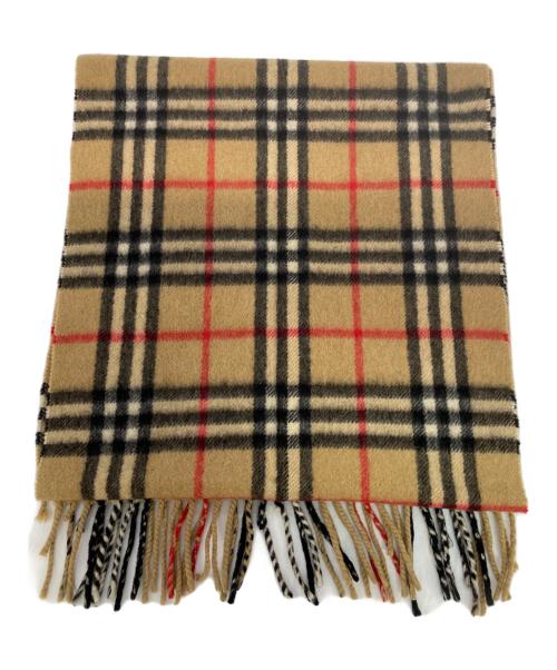 Burberry's（バーバリー）Burberry's (バーバリーズ) マフラー ブラウンの古着・服飾アイテム