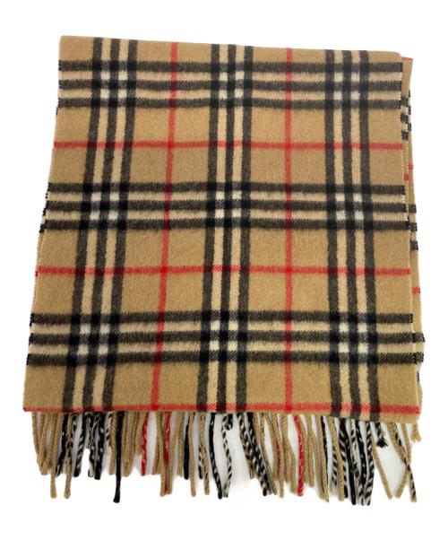 Burberry's（バーバリー）Burberry's (バーバリーズ) マフラー ブラウンの古着・服飾アイテム