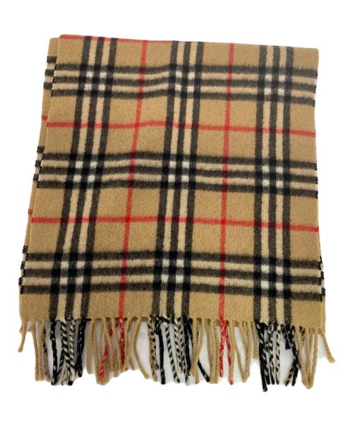 Burberry's（バーバリー）Burberry's (バーバリーズ) マフラー ブラウンの古着・服飾アイテム