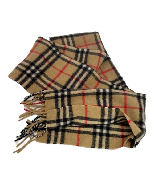 Burberry's（バーバリー）Burberry's (バーバリーズ) マフラー ブラウンの古着・服飾アイテム