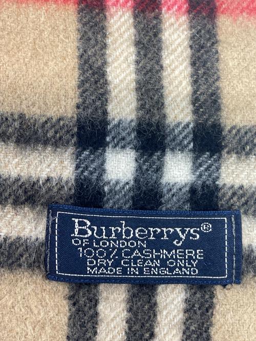 Burberry's（バーバリー）Burberry's (バーバリーズ) マフラー ブラウンの古着・服飾アイテム