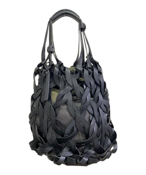genten（ゲンテン）genten (ゲンテン) ハンドバッグ ブラックの古着・服飾アイテム