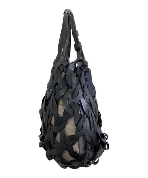 genten（ゲンテン）genten (ゲンテン) ハンドバッグ ブラックの古着・服飾アイテム