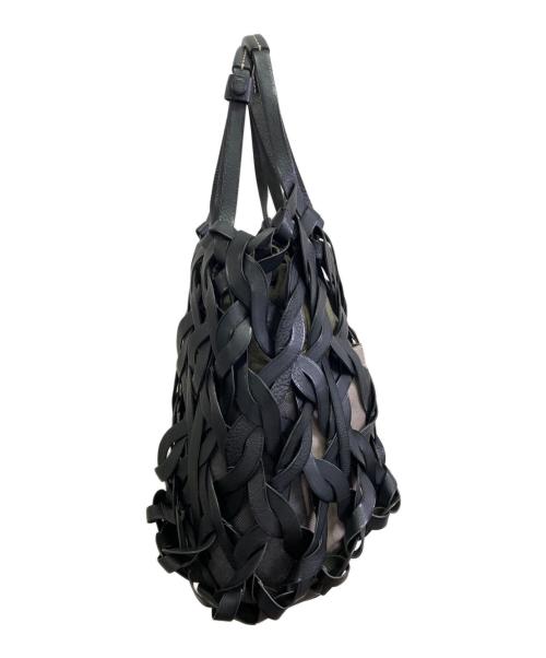 genten（ゲンテン）genten (ゲンテン) ハンドバッグ ブラックの古着・服飾アイテム