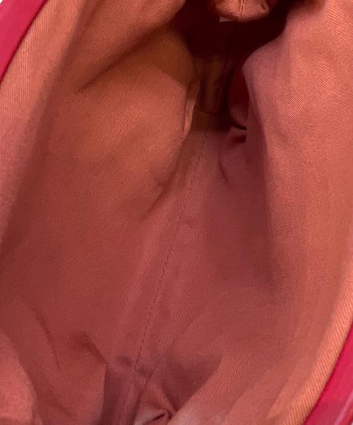 genten（ゲンテン）genten (ゲンテン) ガマ口ショルダーポーチ レッドの古着・服飾アイテム