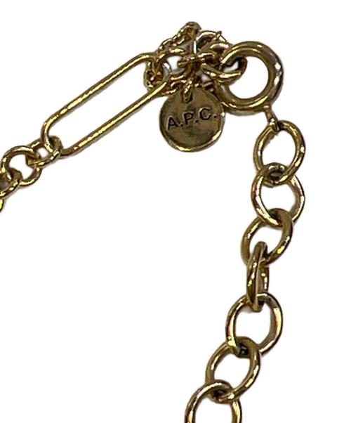 A.P.C.（アーペーセー）A.P.C. (アーペーセー) ネックレス ゴールドカラーの古着・服飾アイテム