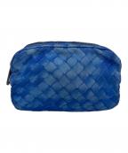 BOTTEGA VENETAボッテガベネタ）の古着「ポーチ」｜ブルー