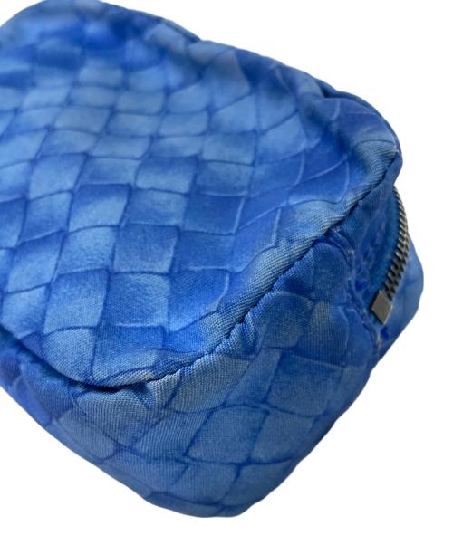BOTTEGA VENETA（ボッテガベネタ）BOTTEGA VENETA (ボッテガベネタ) ポーチ ブルーの古着・服飾アイテム